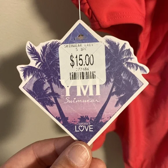 Yumi Kim One Piece Bathing Suit in Coral - Picture 4 of 7